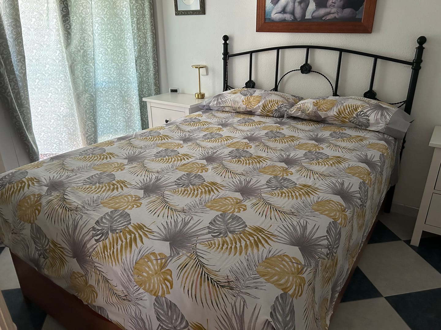 Customer photo review of Juego de Sábanas Verano Poliéster/Algodón: HAWAI