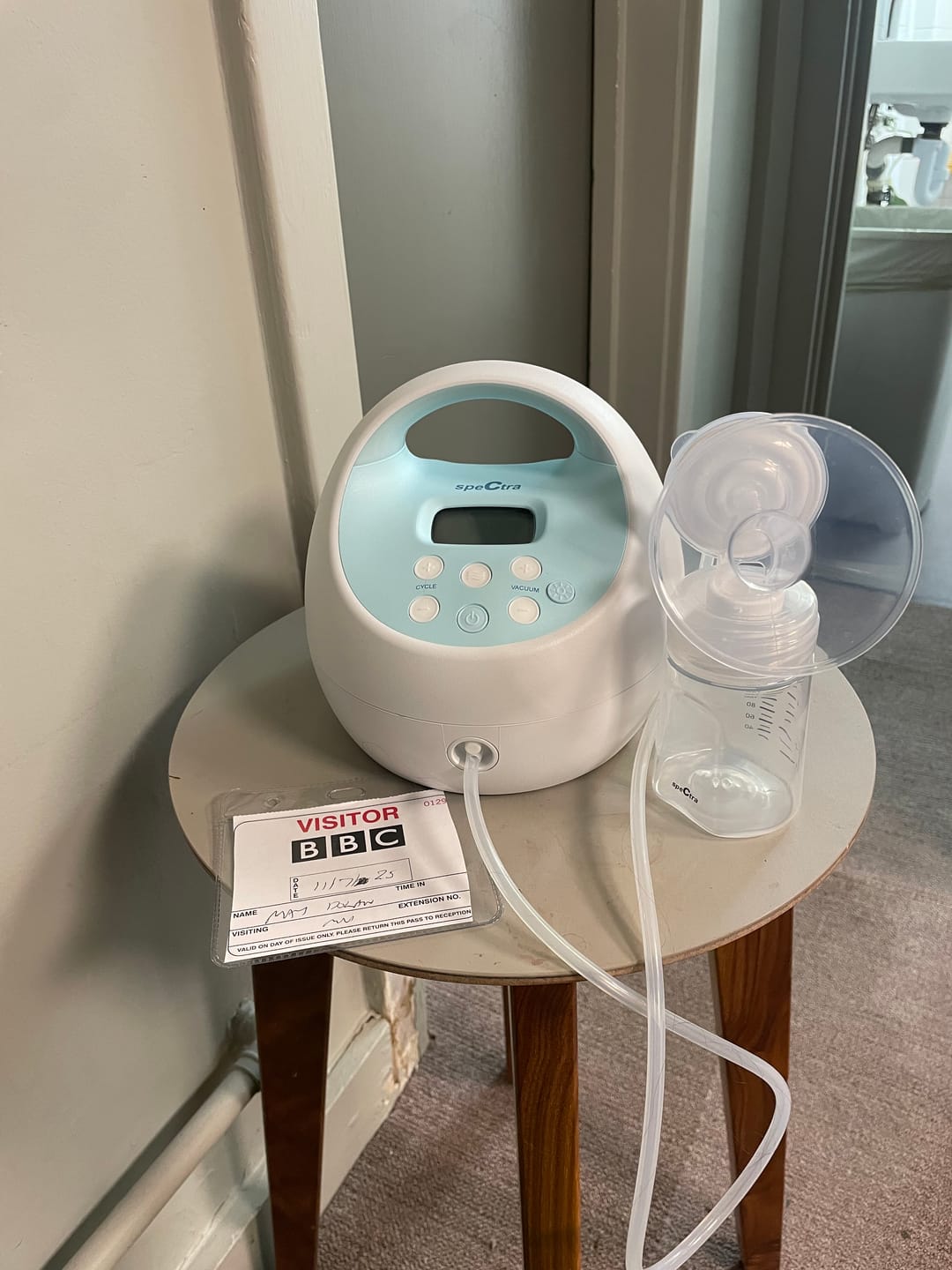 Customer photo review of S1 Hospital Grade Double Electric Breast Pump With Rechargeable Battery