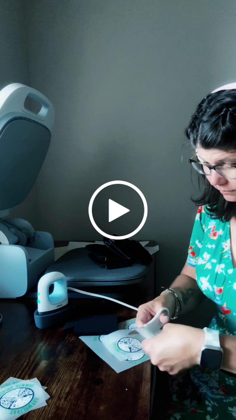 Customer video review of DTF Transfer By Size