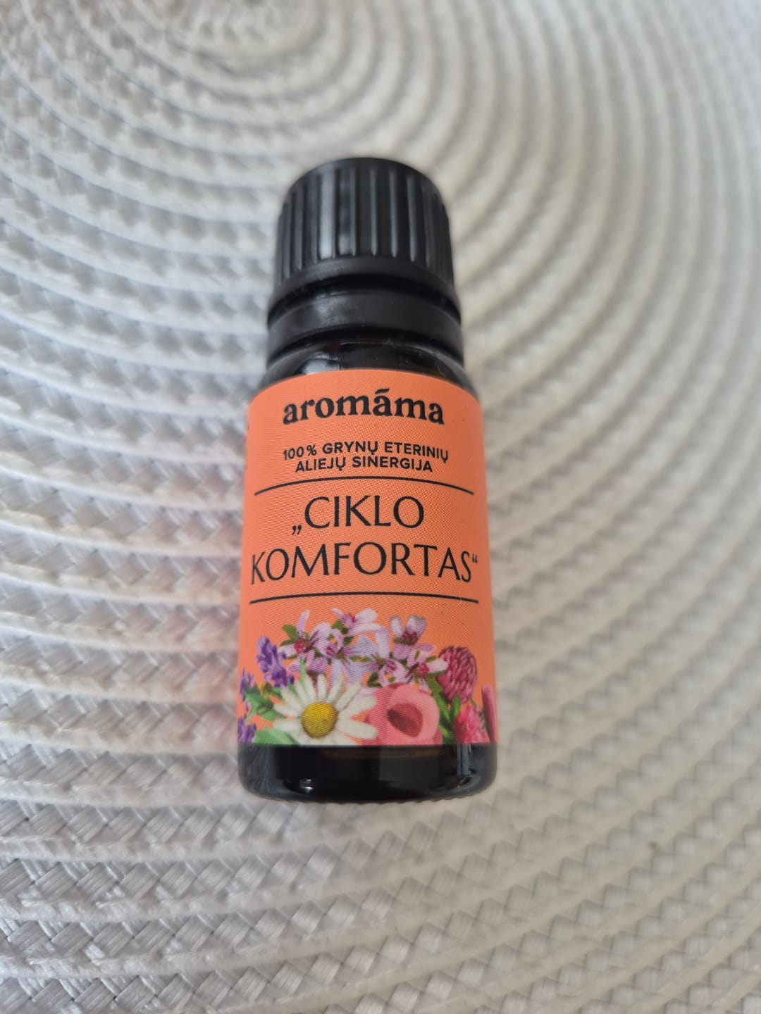 Customer photo review of Eterinių aliejų mišinys moterims „Ciklo komfortas“