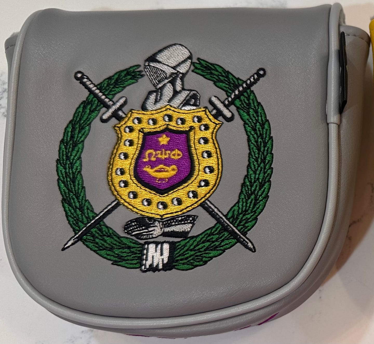 Customer photo review of Personalized LAB DF3 Custom Putter Headcover
