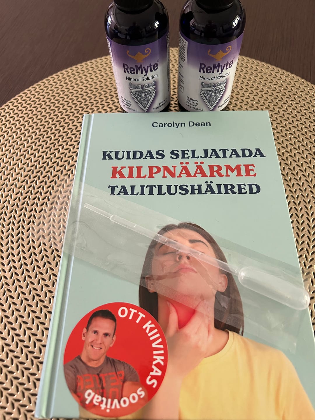 Customer photo review of ReMyte® Mineral Solution, 120ml (toidulisand 12 mineraalaine kontsentraadiga)