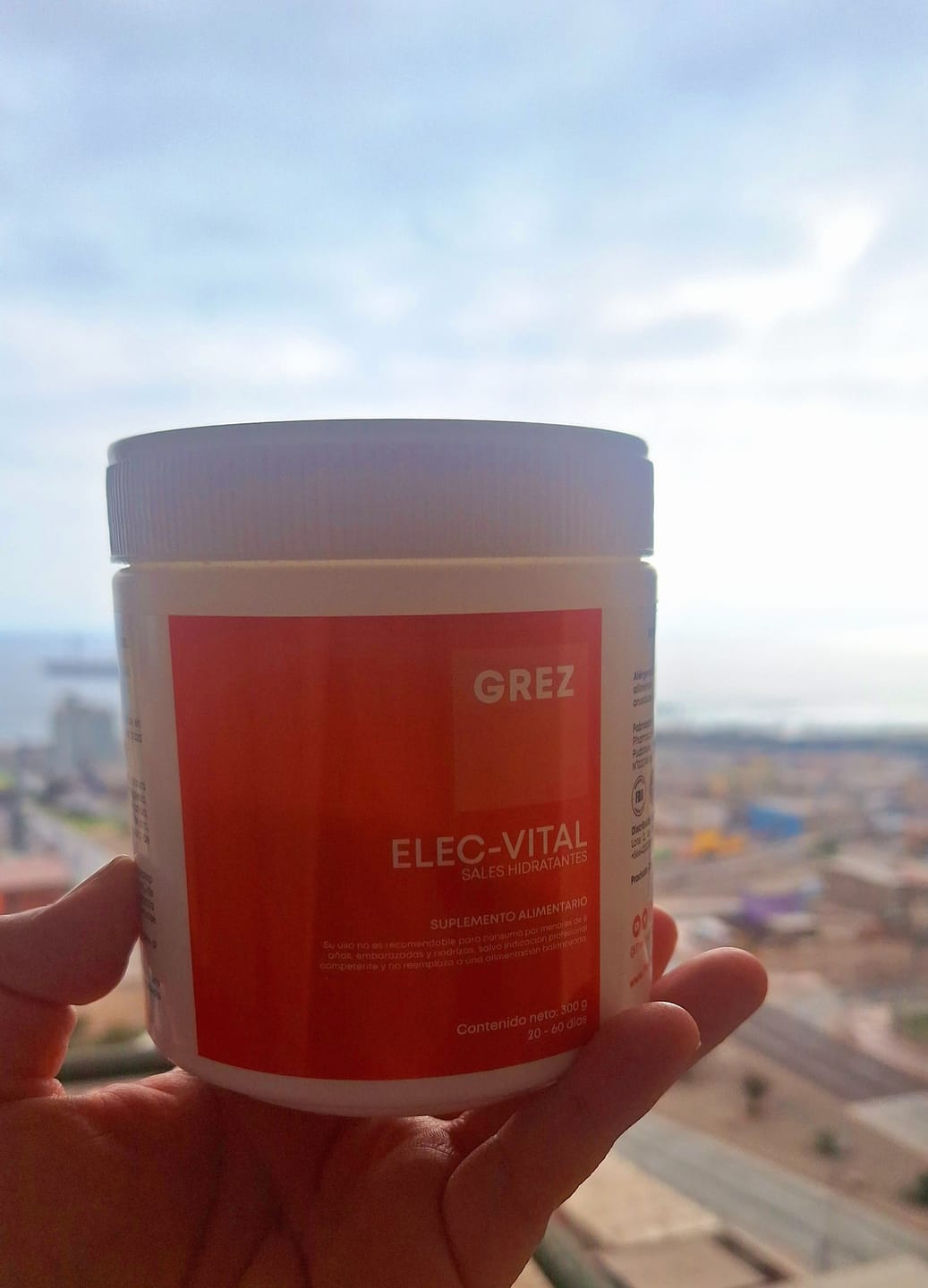 Customer photo review of ELEC-VITAL - Minerales electrolitos / Polvo 300g