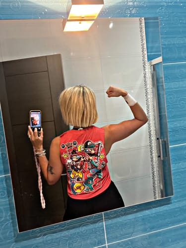 Customer photo review of GYMBROS - MUJER