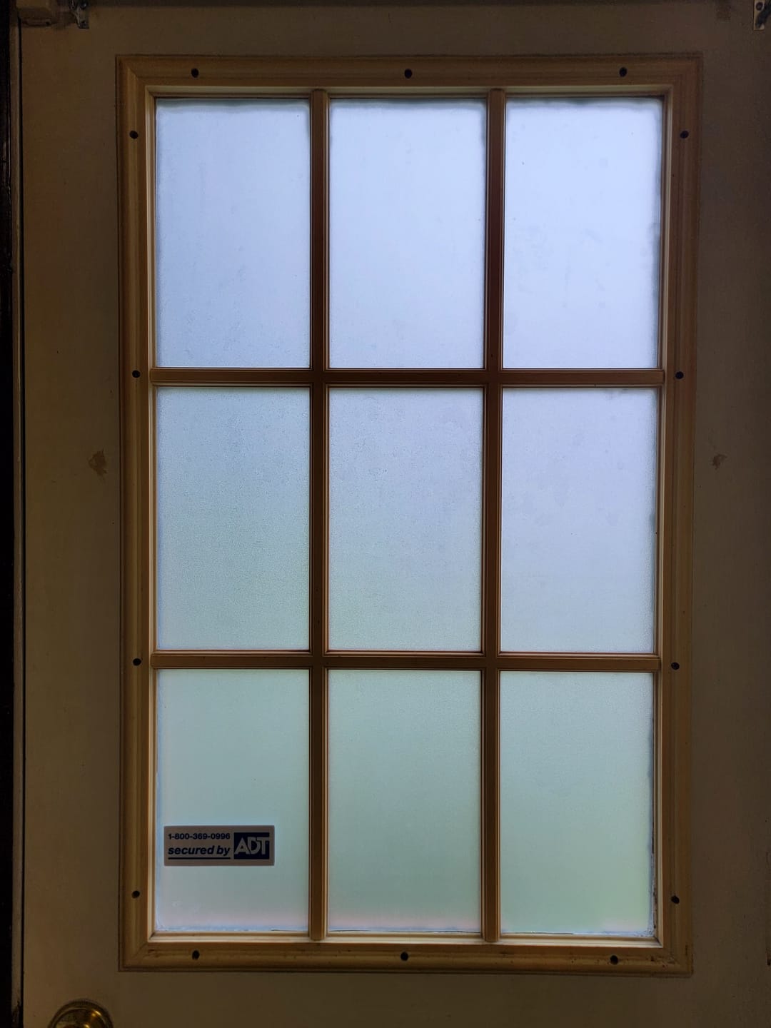 Customer photo review of Half Lite Frame Kit with 9 Grids