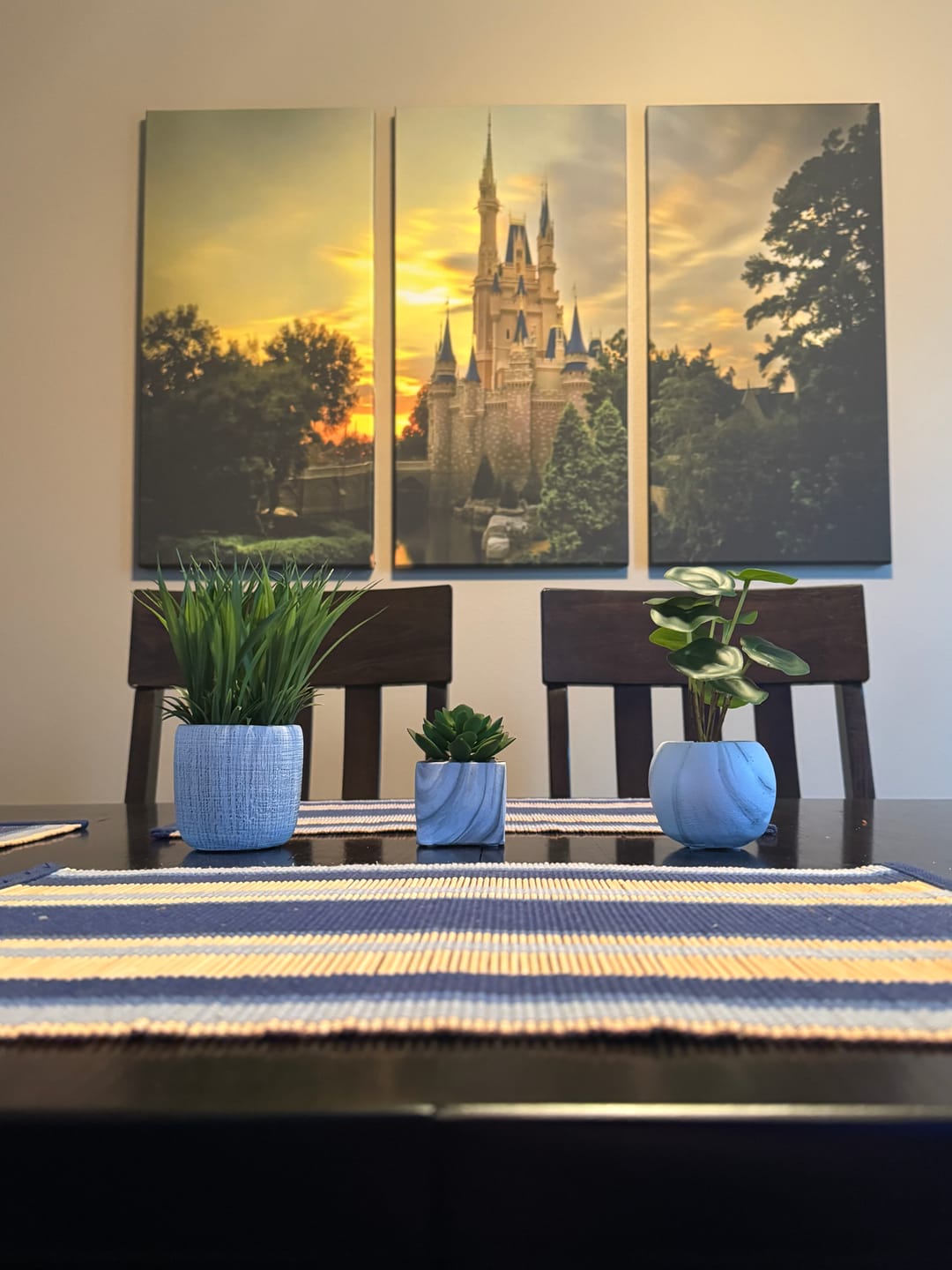 Customer photo review of Disney Castle Wall Art Print, Disneyland Castle Wall Art, Disneyland Print, Living Kids Home Room Decor Art