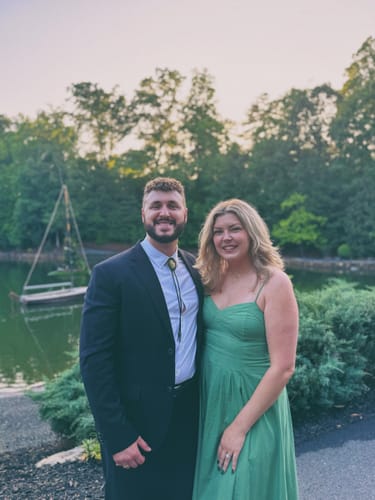 Customer photo review of Lily of the Valley Bolo Tie
