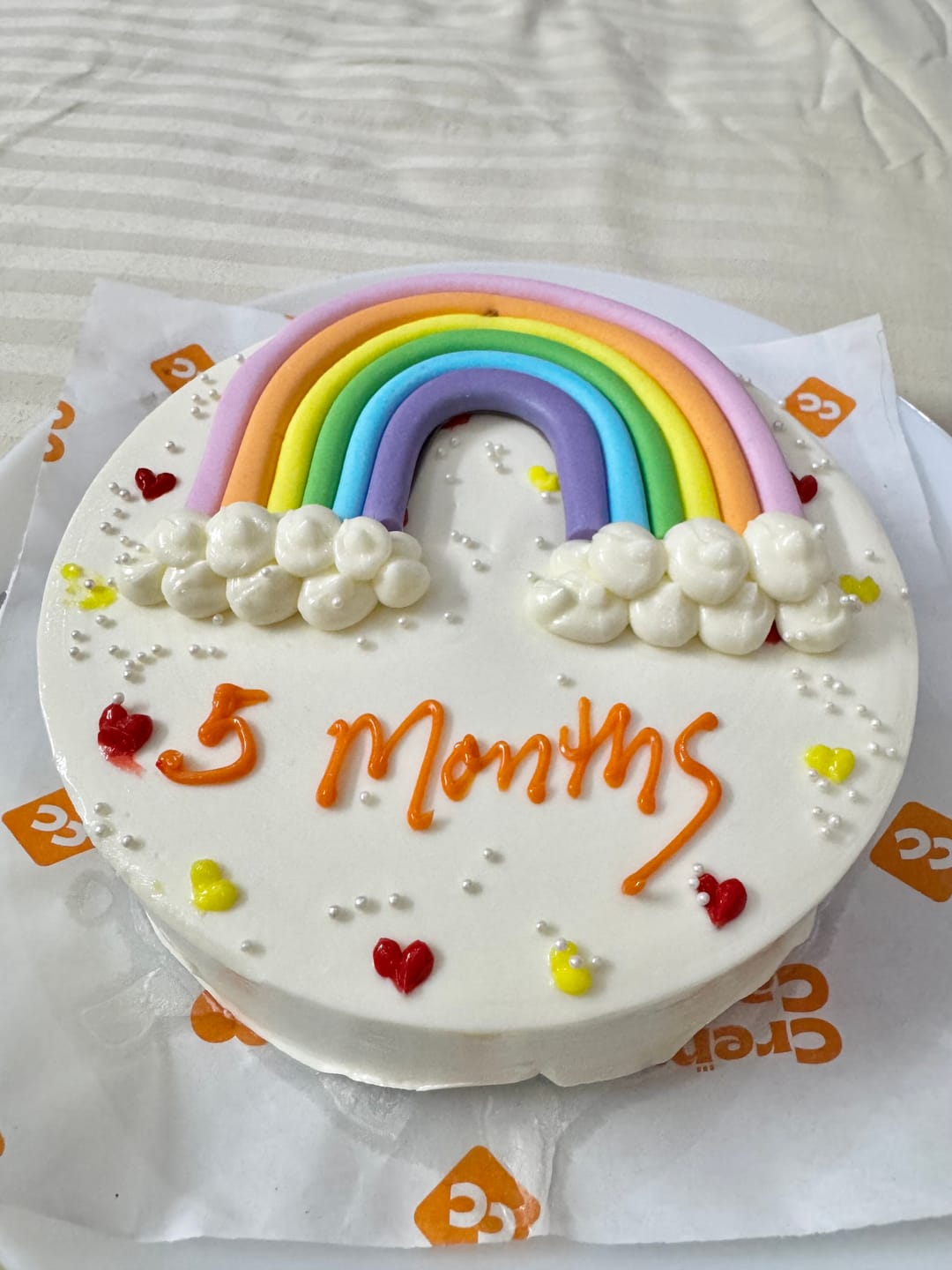 Customer photo review of Pretty Unicorn Cake