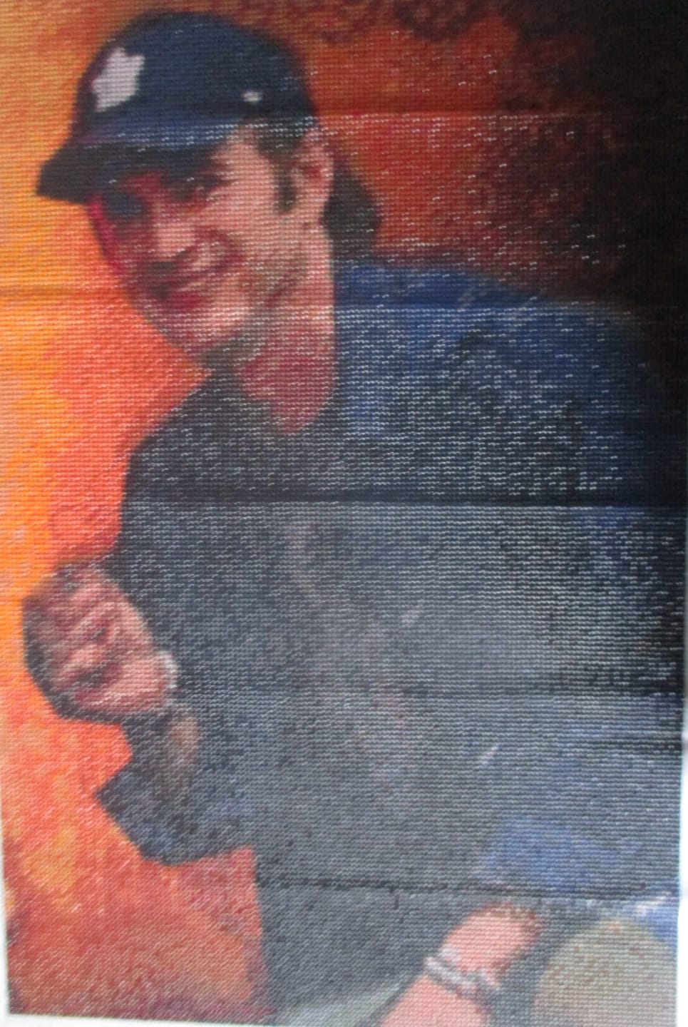 Customer photo review of Custom Diamond Painting Kits - Upload Any Image - Create Your Own