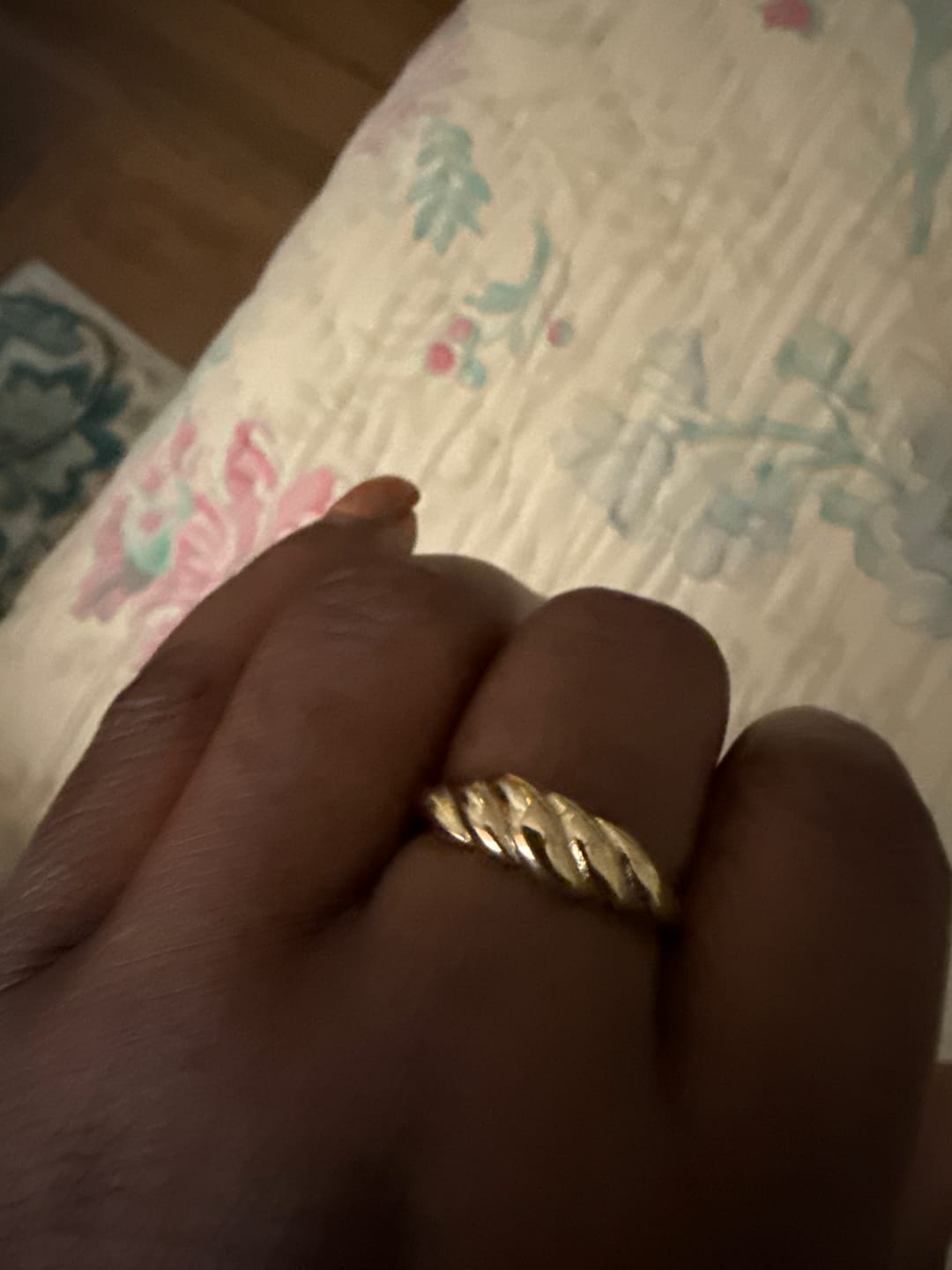 Customer photo review of Twisted Ring