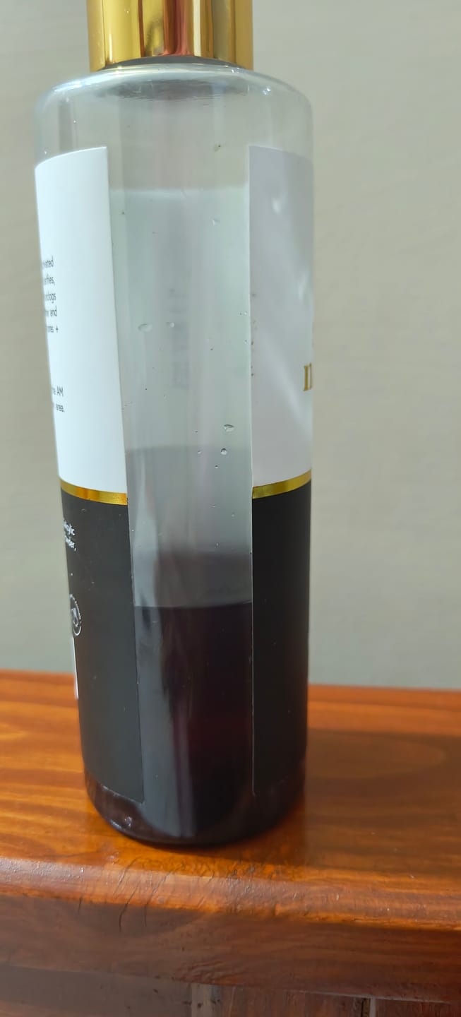 Customer photo review of CLEAN SWEEP - 2% BHA Pore-Minimizing Toner (w/ purifying Charcoal)