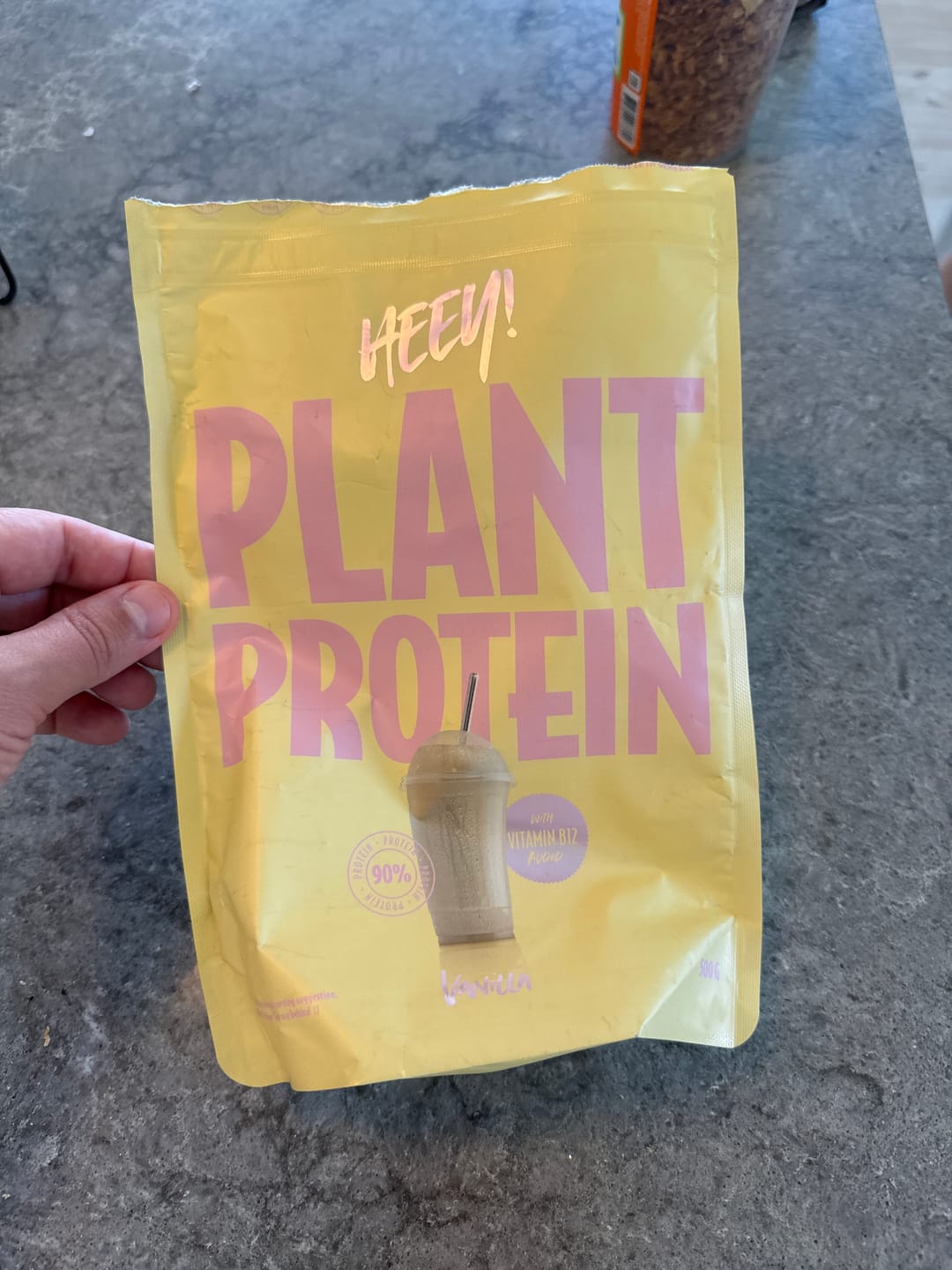 Customer photo review of Vegan Plant Protein