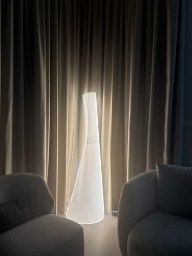 Customer photo review of Transparent Torso Floor Lamp MA05706F-001
