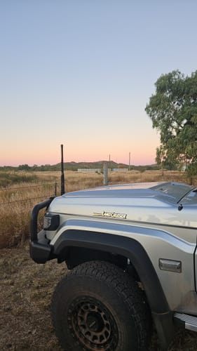 Customer photo review of Clear/Crystal Turn Signal Side Marker + Front Corner Indicator Combo to suit Toyota LandCruiser 70 Series (09/2022+)