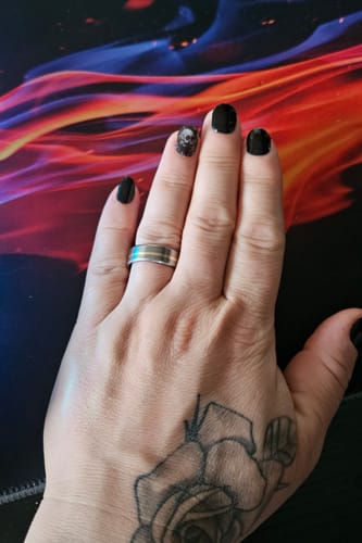 Nadine F. review of UV Gel: Midnight Waltz image 1 out of 1