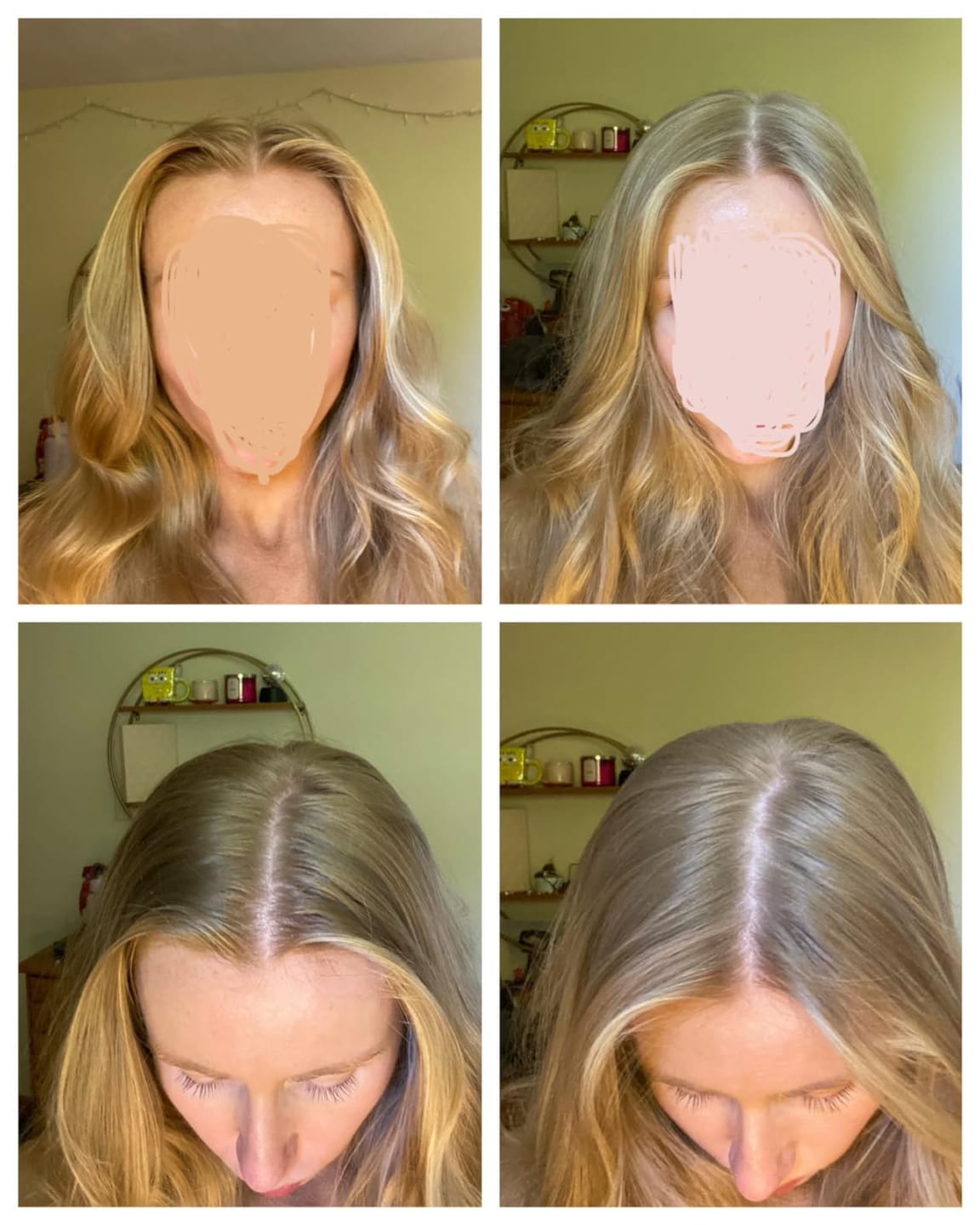 Customer photo review of Variety Pack - Dry Shampoo Powder | Natural & Organic Ingredients | Made in USA