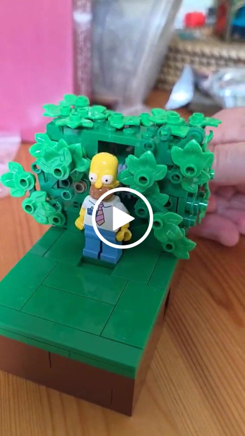Customer video review of Homer Vanishing Into the Bushes
