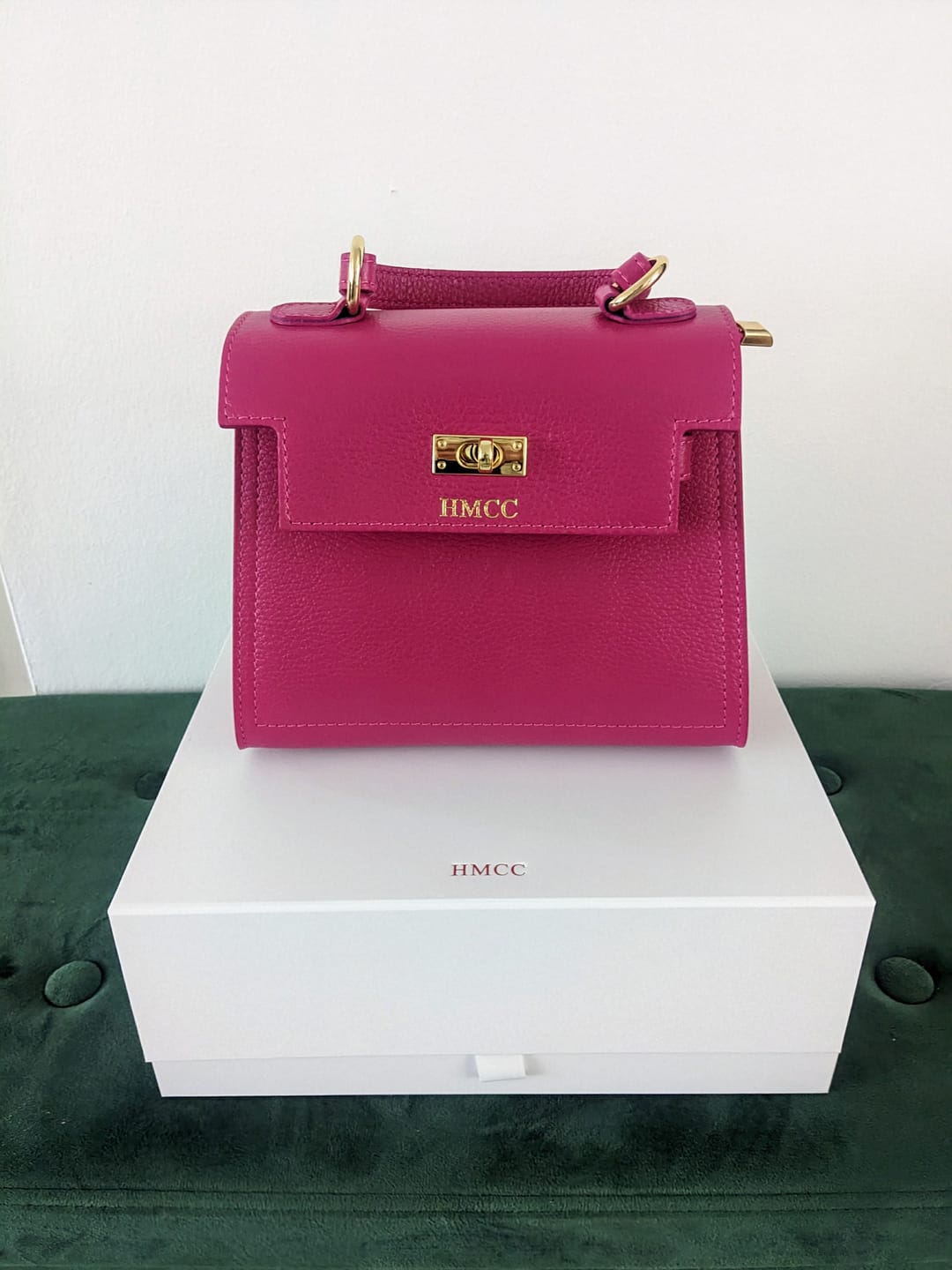 Customer photo review of Polly Top Handle Bag