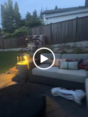 Customer video review of Luxury Metal Solar Lantern