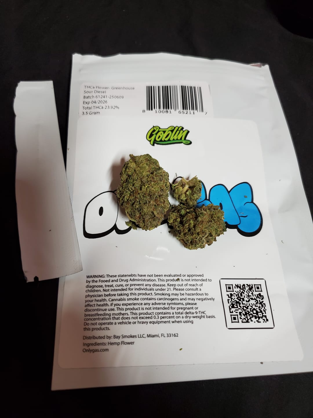 Customer photo review of Greenhouse THCa Flower