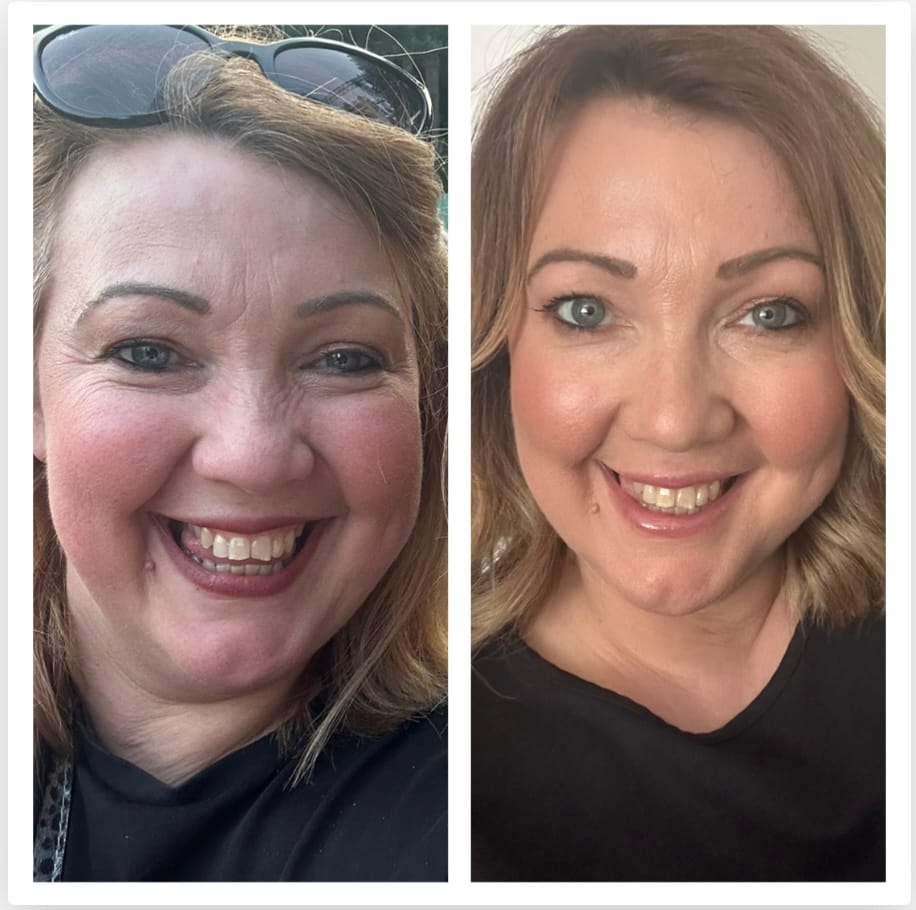 Customer photo review of Slim Meal Replacement | 34 Meals + Free Pink Shaker