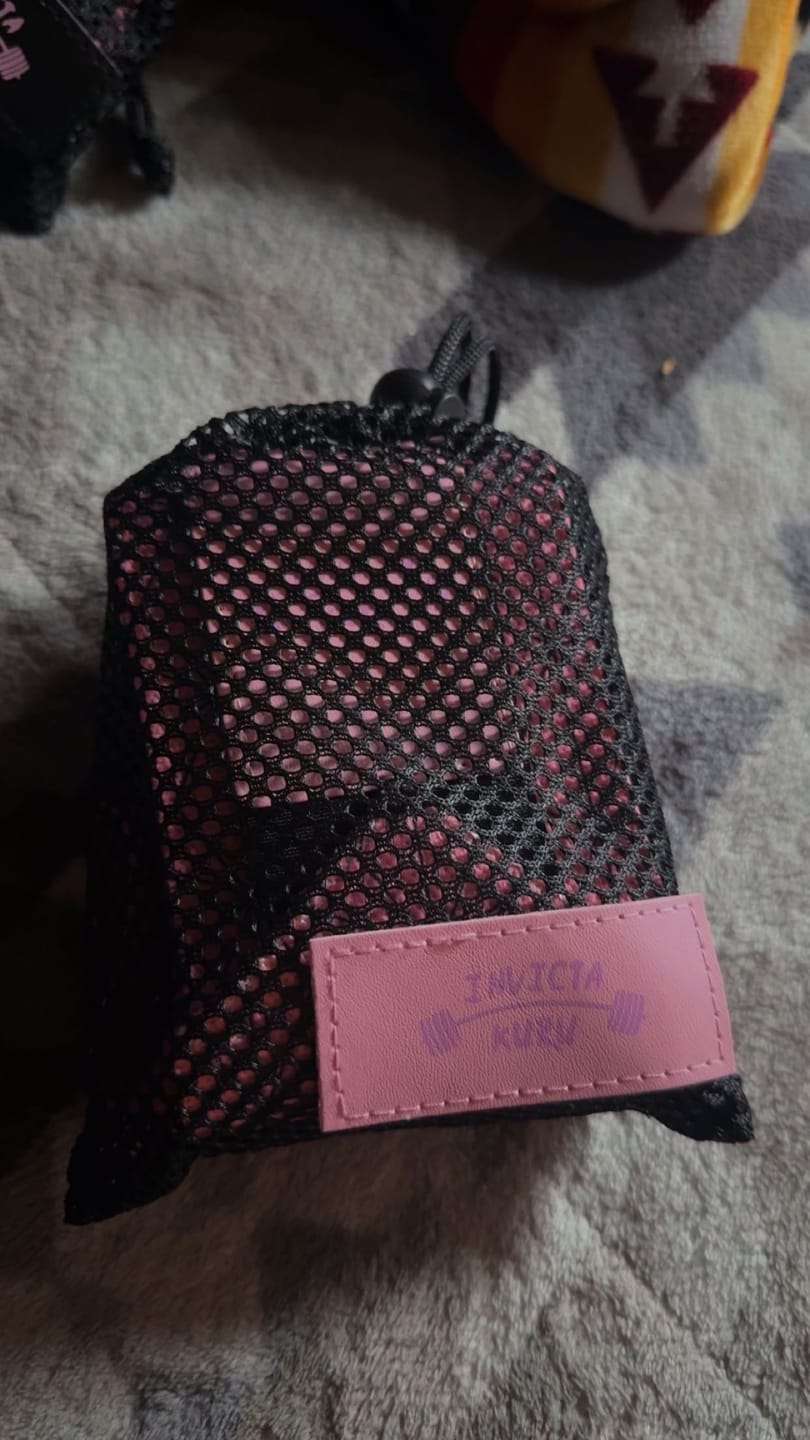 Customer photo review of Pink Pattern Wrist Wraps