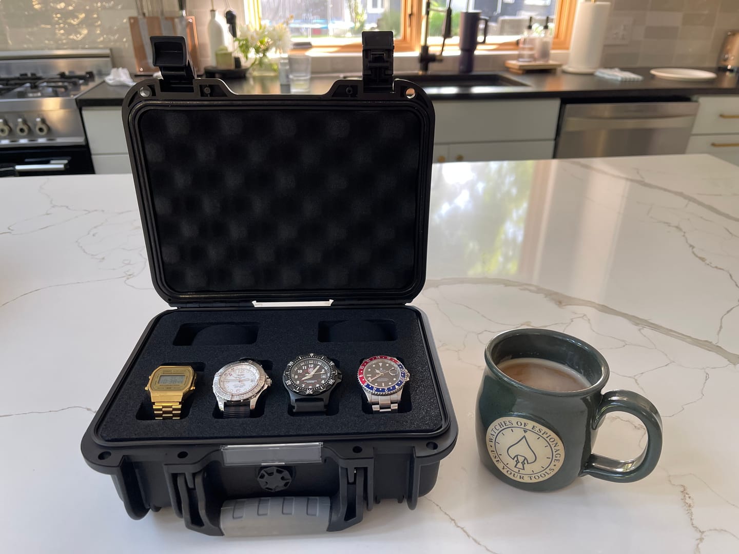 Customer photo review of W.O.E. Use Your Tools Coffee Mug