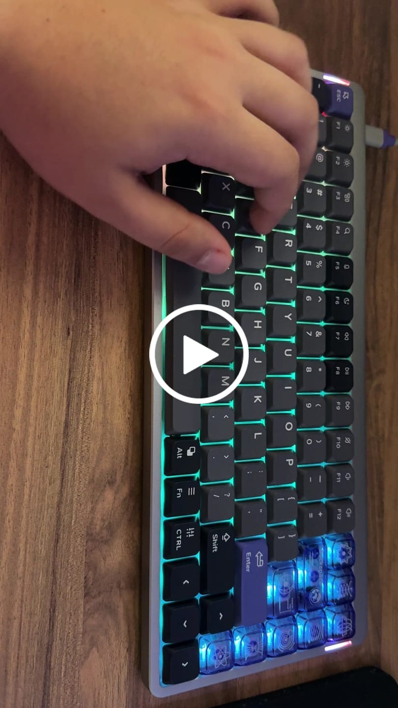 Customer video review of Nuphy Air75 HE Klavye (Manyetik Switch / HE)