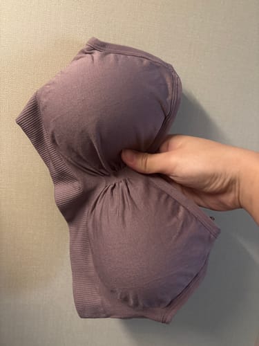 Customer photo review of Lovemère Seamless Nursing Bra