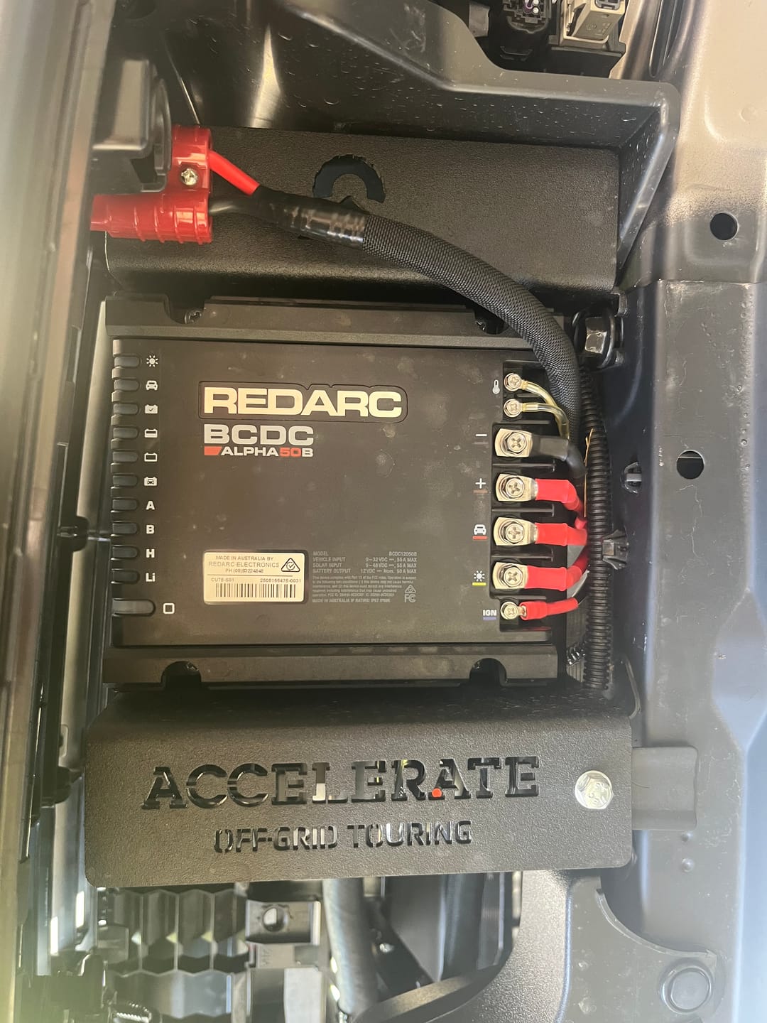 Customer photo review of Dual Battery - 300 Series LandCruiser - Under Bonnet - With Jumpstart Feature