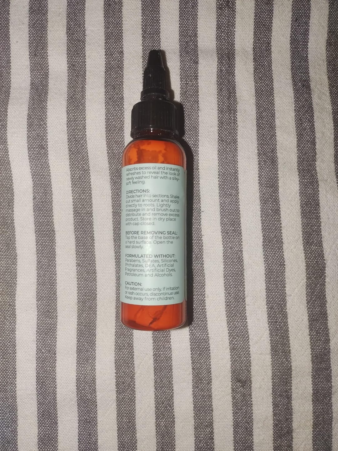 Customer photo review of Variety Pack - Dry Shampoo Powder | Natural & Organic Ingredients | Made in USA