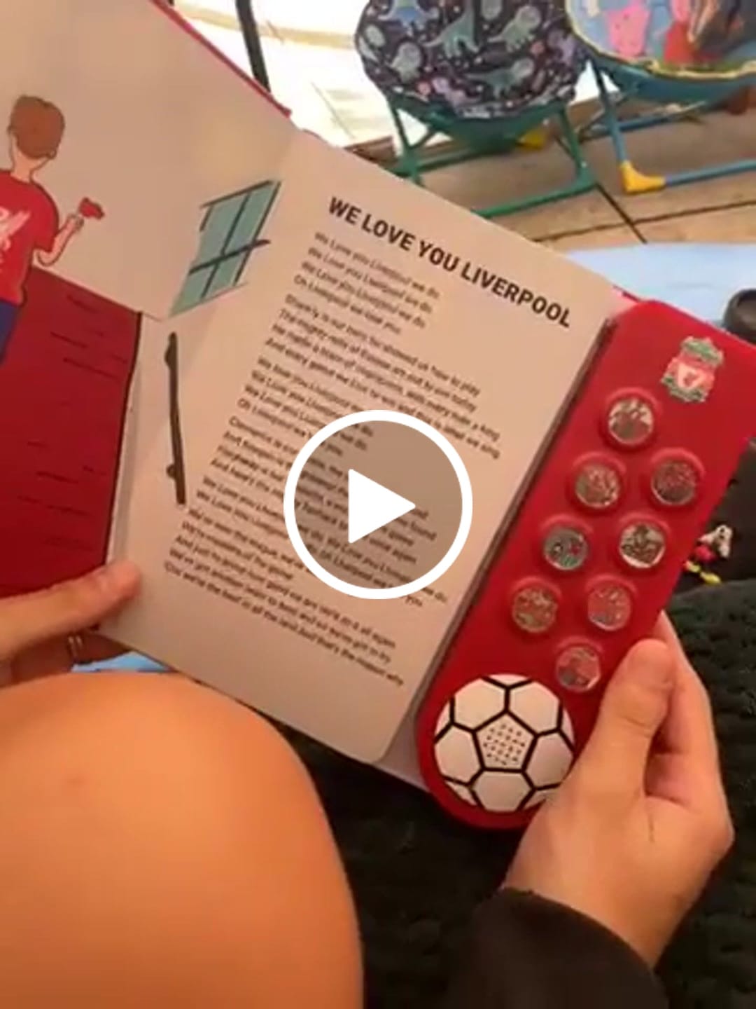 Customer video review of LFC Fan Chants Sound Book