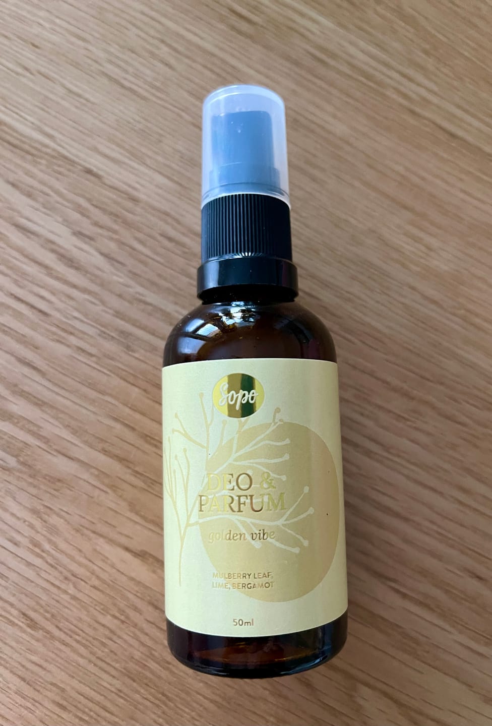 Customer photo review of Deo & Parfum - Golden Vibe