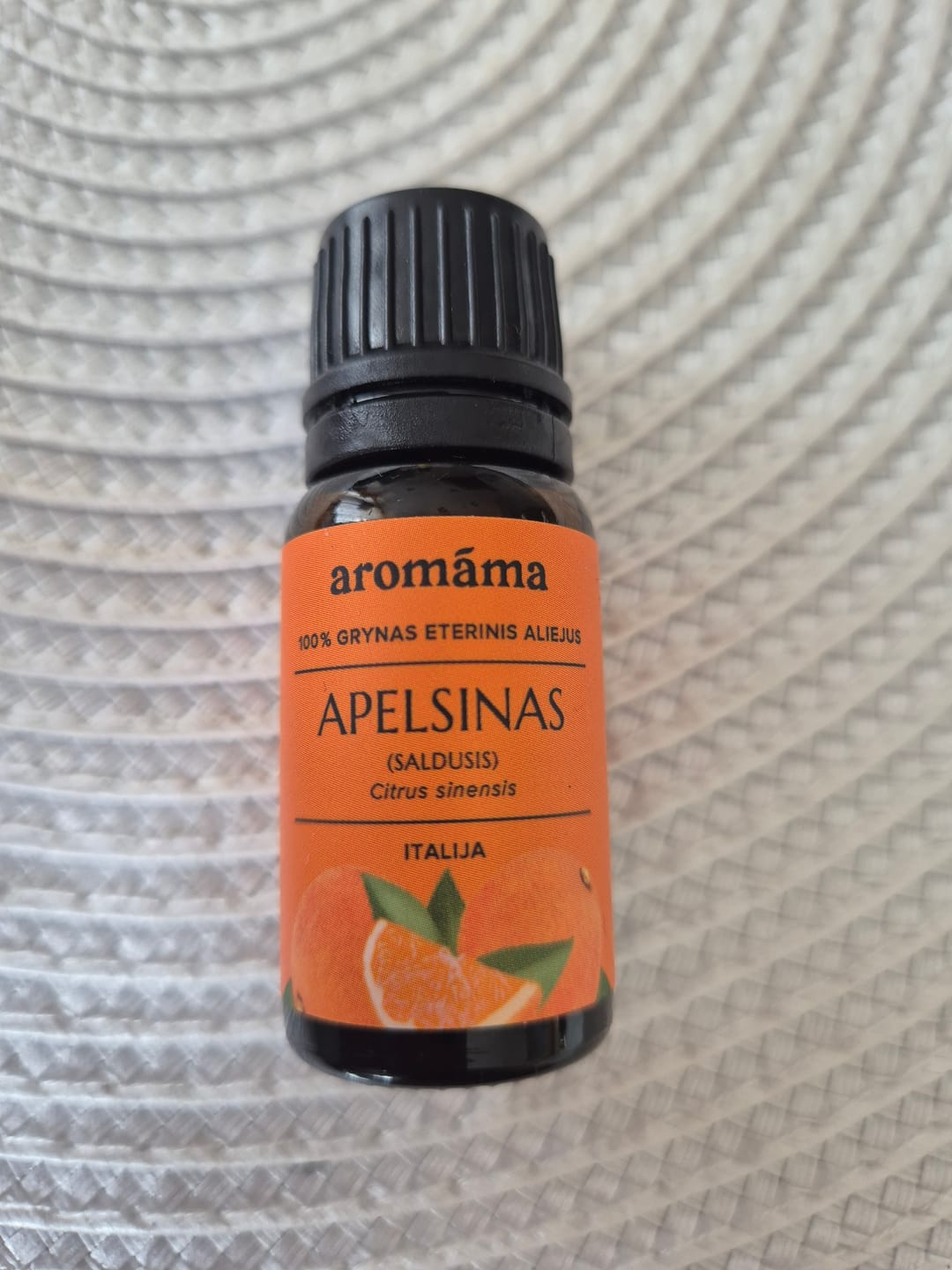 Customer photo review of Saldžiųjų apelsinų eterinis aliejus
