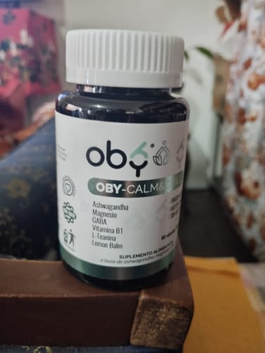 Customer photo review of OBY CALM Ashwagandha, Magnesio, Vitamina B1, GABA, L-Teanina y Lemon Balm $̶4̶4̶9̶.̶0̶0̶