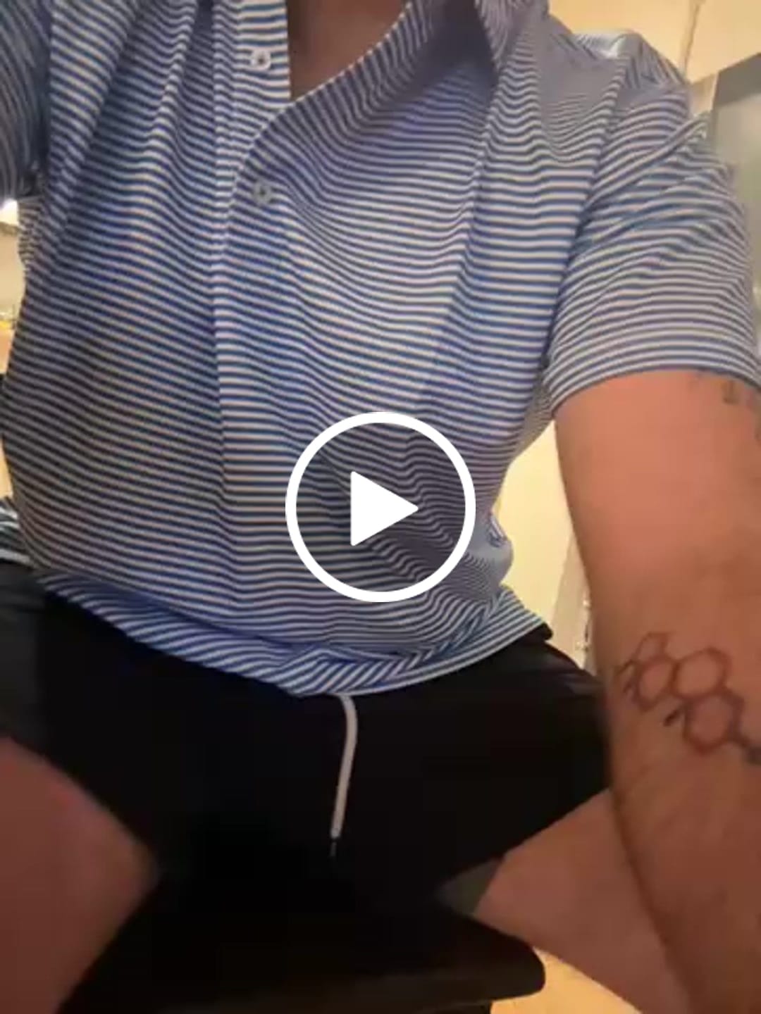 Customer video review of Pique Stretch Polo
