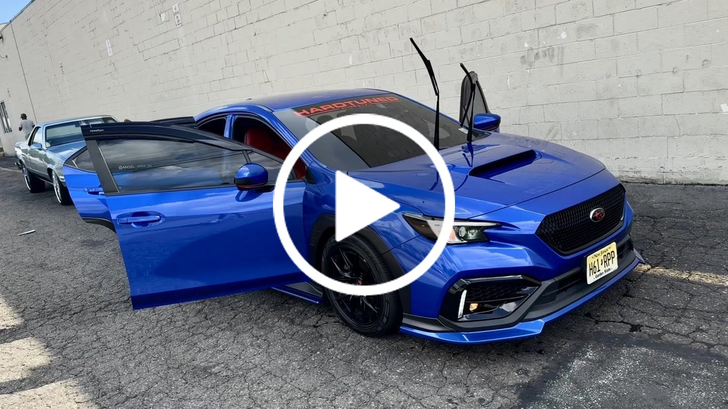 Customer video review of 2022+ Subaru WRX Premium Custom Seat Covers
