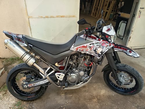 Customer photo review of Kit Déco SUPERMOTARD / ENDURO / MOTOCROSS 100% personnalisé