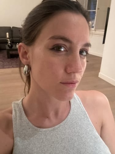 Customer photo review of Orecchini "Un dolce sorriso"