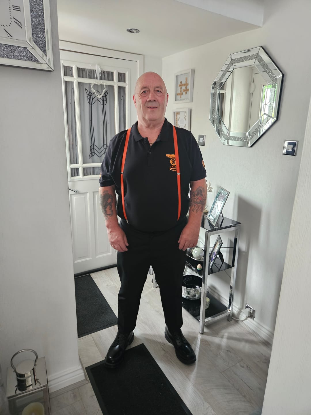 Customer photo review of Sta Prest Trousers - Black