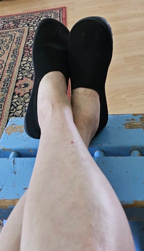 Customer photo review of Vaistoa Lempeä 2 slip on -paljasjalkakengät