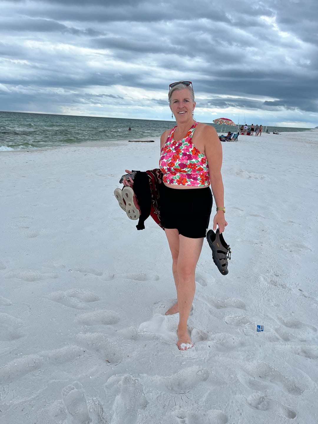 Customer photo review of On the Run Skort - Black