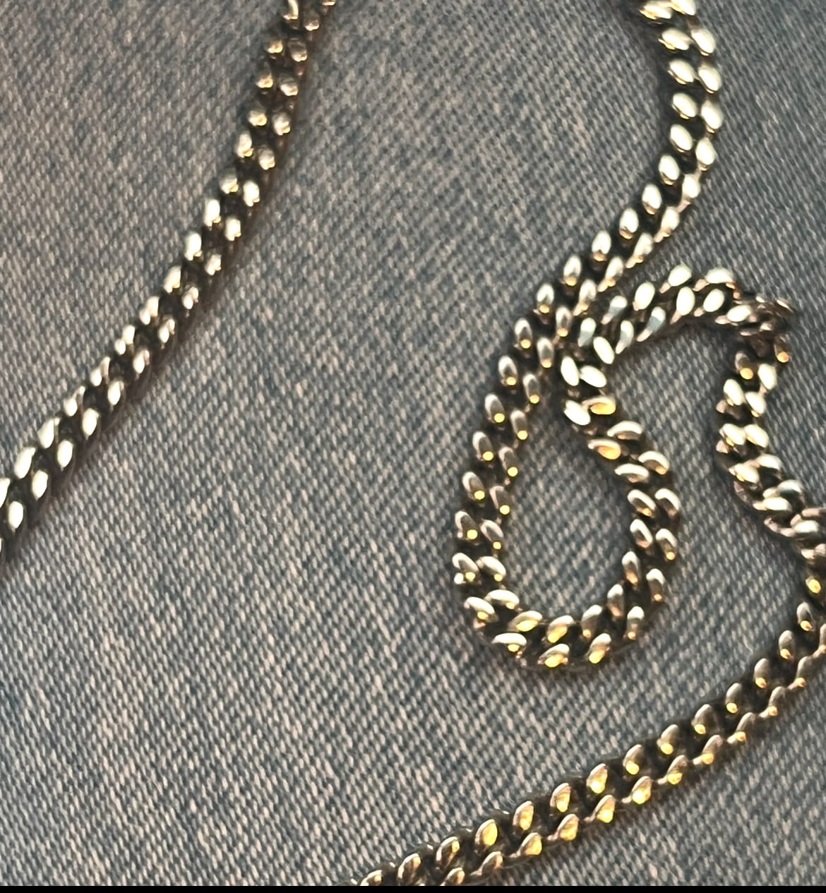 Customer photo review of 3.5mm Cuban Link Chain