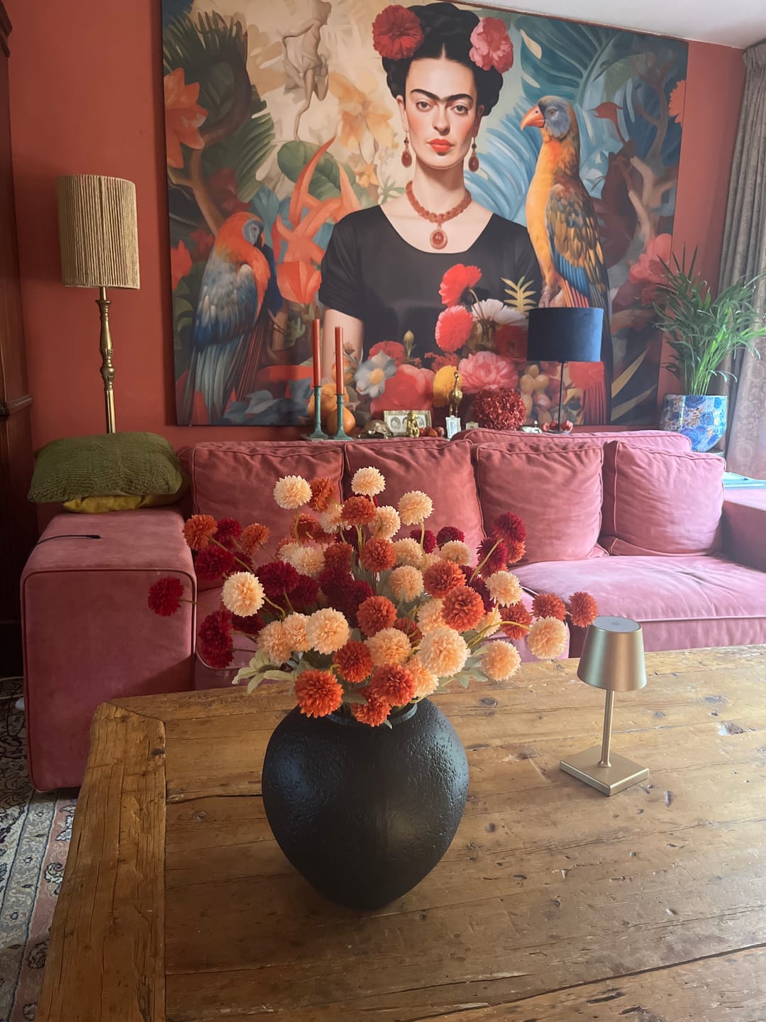 Customer photo review of Zijden Kiku Bloemen - Mix