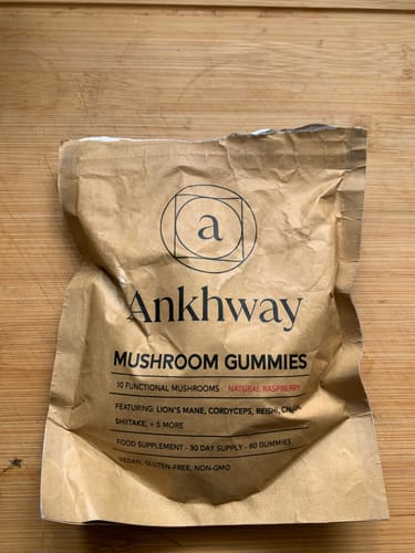 Customer photo review of Mushroom Gummies