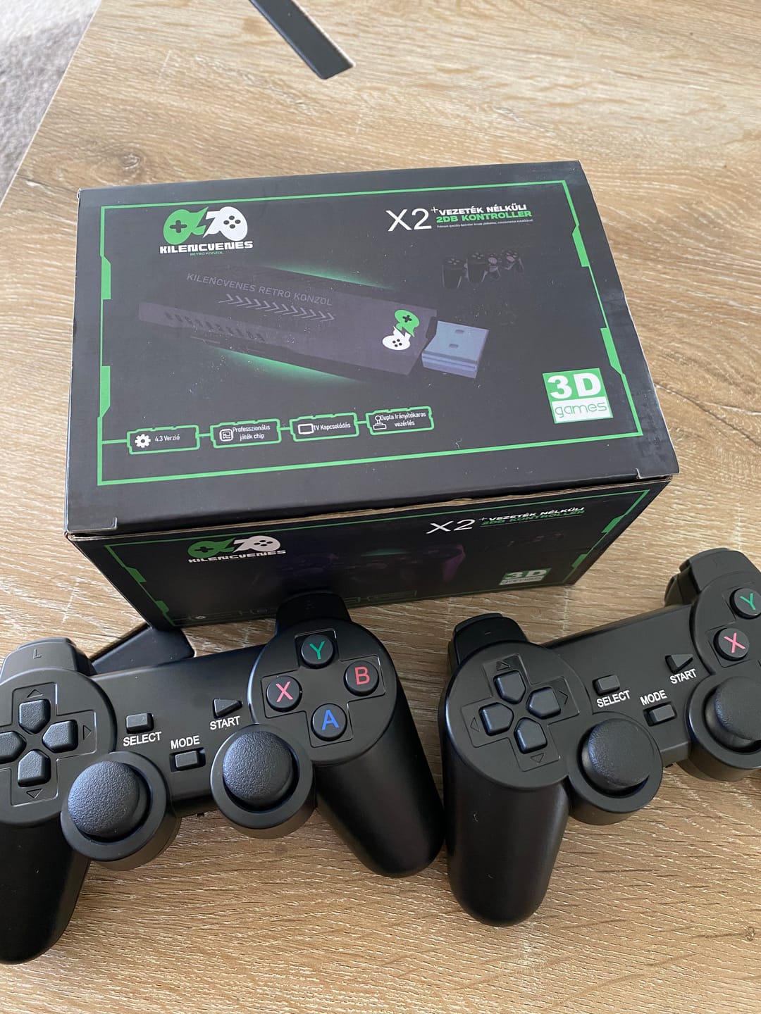 Customer photo review of Kilencvenes™ - Retro Játékkonzol