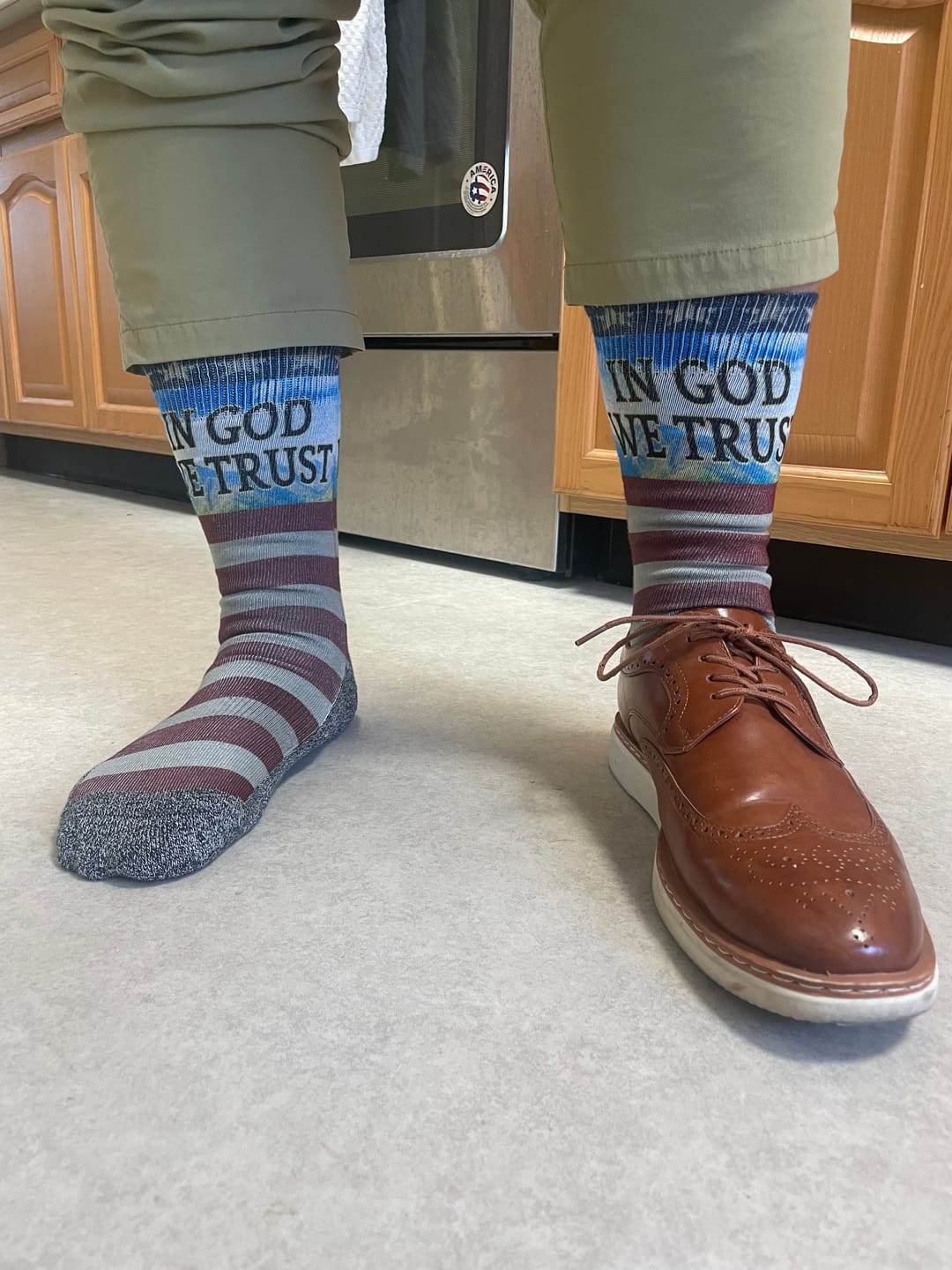 Customer photo review of In God We Trust - Limited Edition