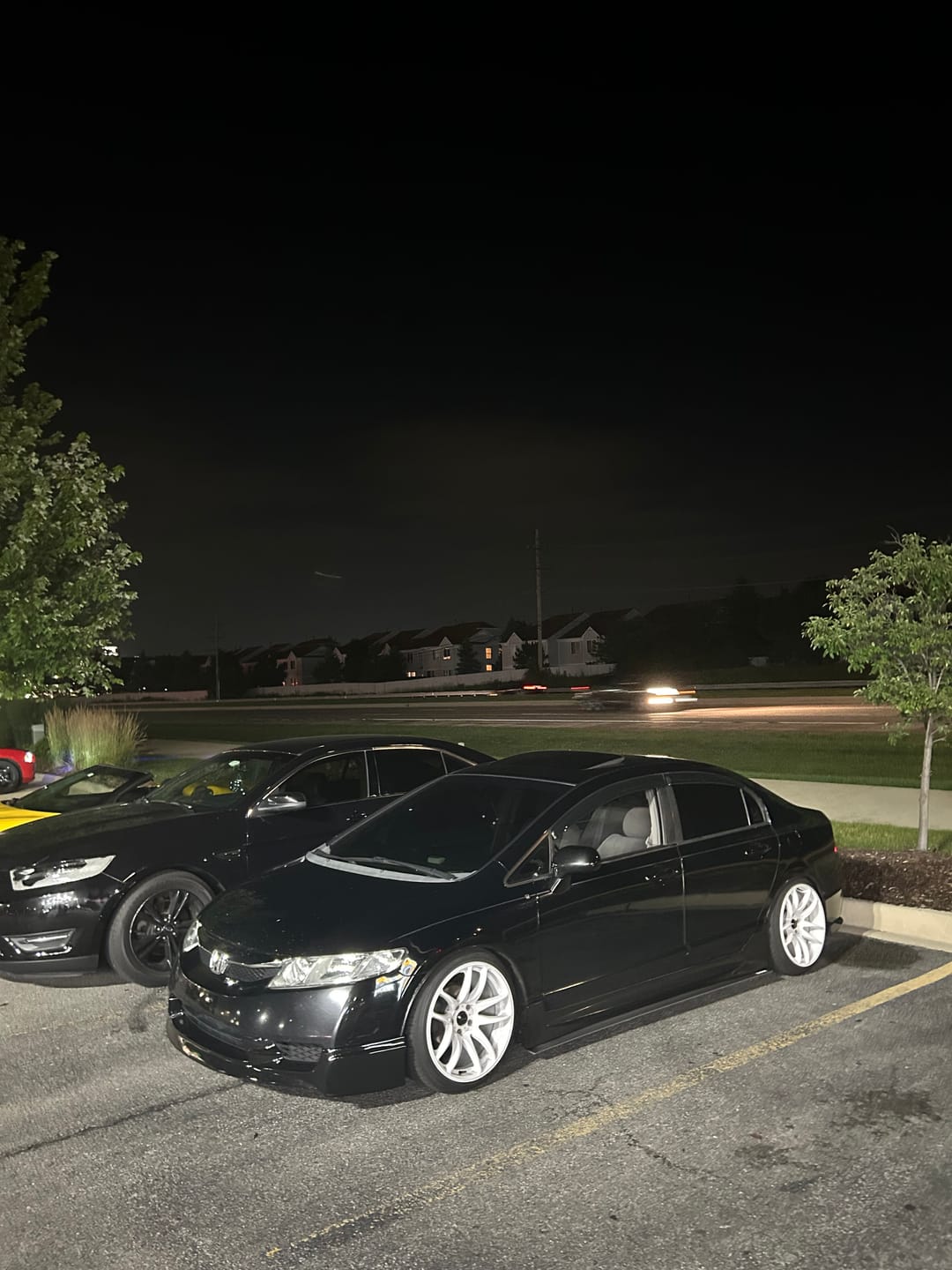 Customer photo review of DevSport Side Skirt Splitters (2006-2011 Honda Civic Sedan)