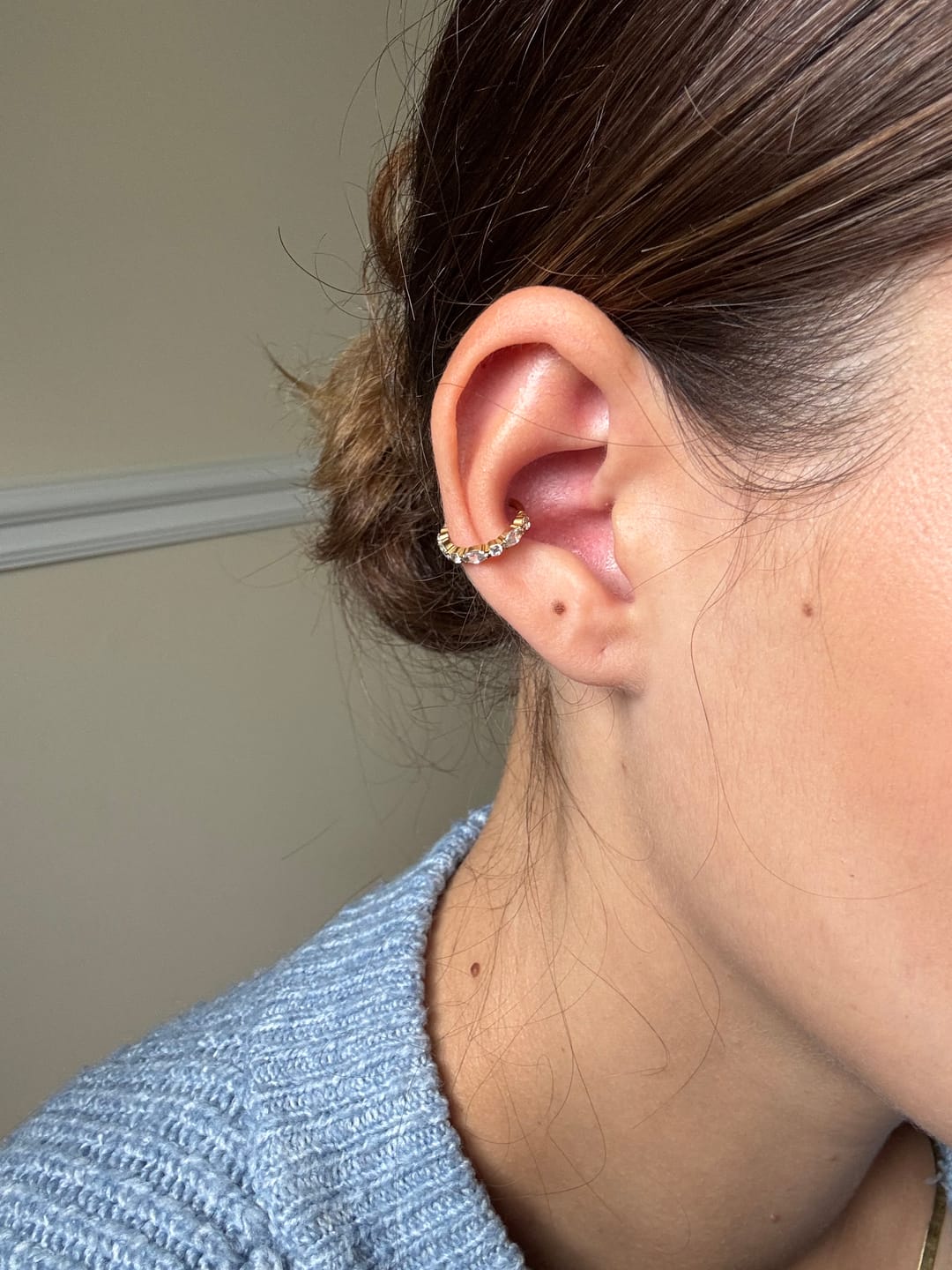Customer photo review of BLISS Conch Hoop