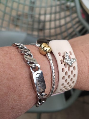 Customer photo review of Familieschakel Armband Voor Oma